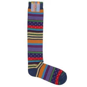 Gallo | Calzini Azzurro e Arancio