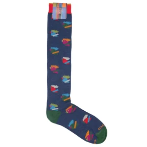 Gallo | Calzini Blu aperto