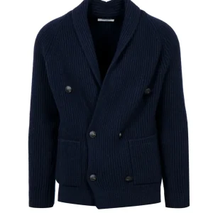Gran Sasso | Cardigan Blu navy