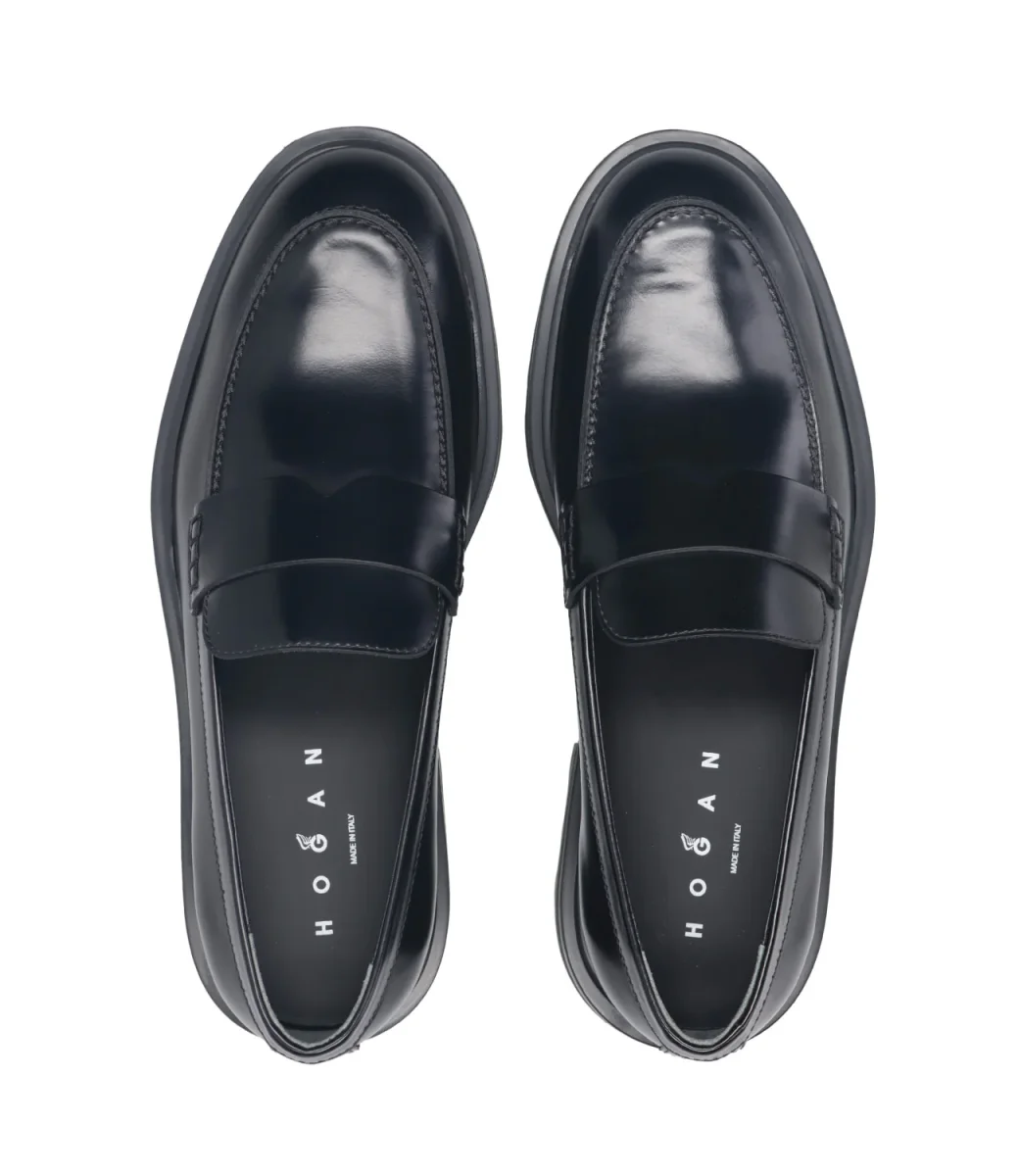Hogan | Mocassino H673 Nero - immagine 6