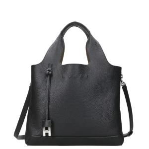 Hogan | Borsa a Mano H01R Shopping Piccola Nero