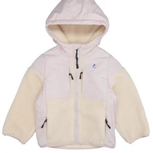K-Way Kids | Giubbotto P. Samson 4.0 Orsetto Rosa e Ecru