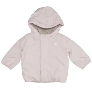 K-Way Kids | Giubbotto Soft Touch Marmotta Rosa e Rosa antico