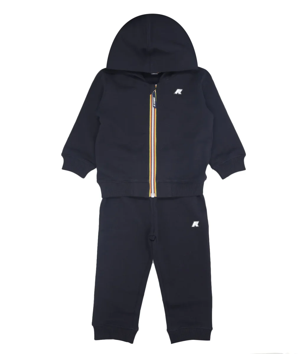 K-Way Kids | Set Felpa e Pantalone Anthonielle Mickette Blu navy