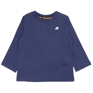 K-Way Kids | T-Shirt E. Elmette Peach Cobalto