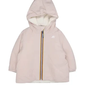 K-Way Kids | Giubbotto E. Jack St Warm Double Rosa e Bianco