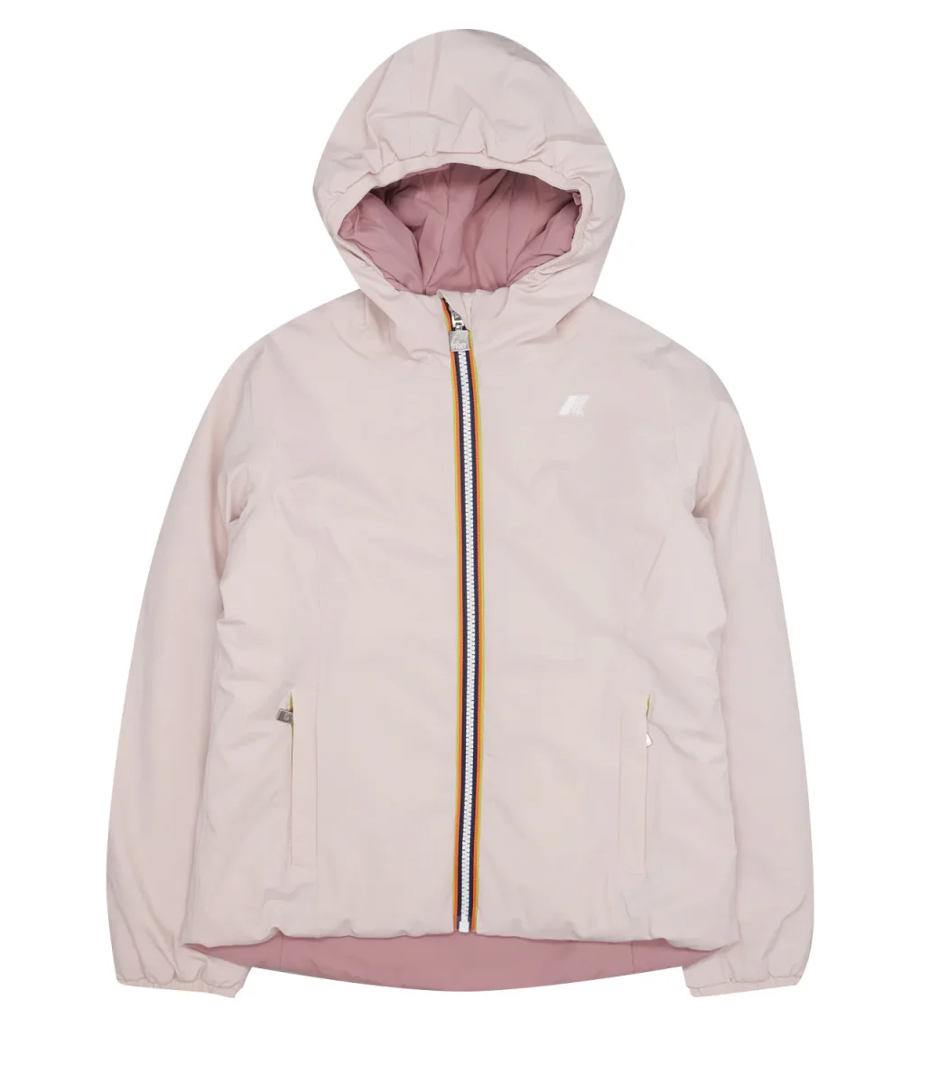 K-Way Kids | Giubbotto P. Lily St Warm Double Rosa scuro e Rosa - immagine 2
