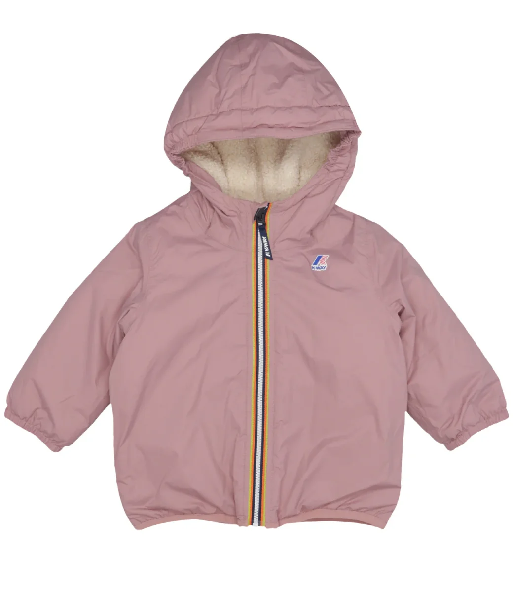 K-Way Kids | Giubbotto E. Le Vrai 4.0 Claudine Rosa antico - immagine 2