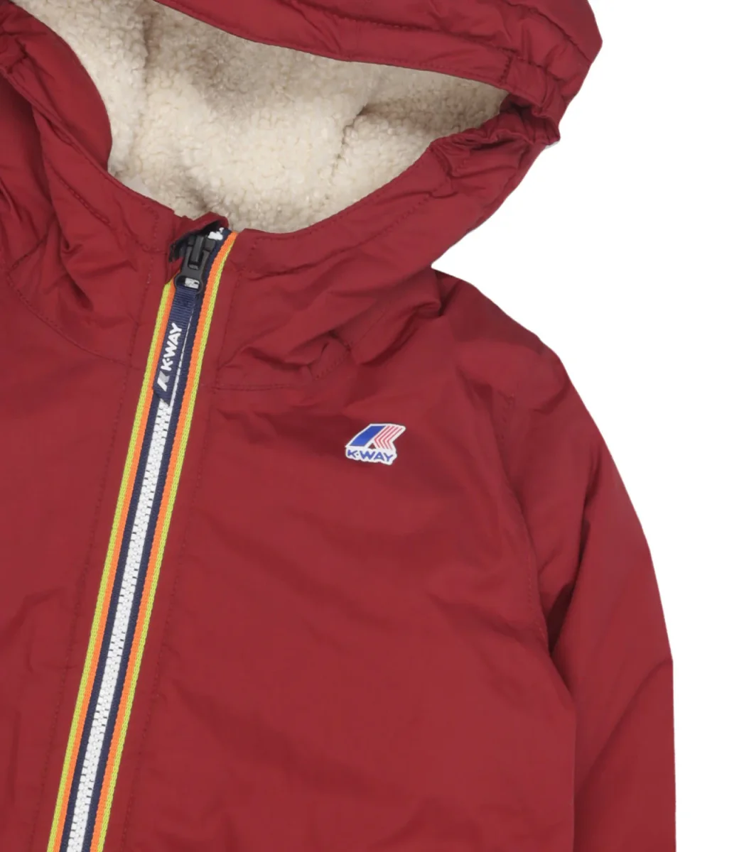 K-Way Kids | Giubbotto E. Le Vrai 4.0 Claudine Rosso - immagine 4