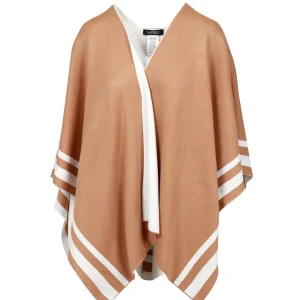 Lauren Ralph Lauren | Poncho Cammello e Panna