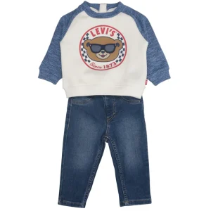 Levi's Kids | Set Felpa Pantalone Blu navy