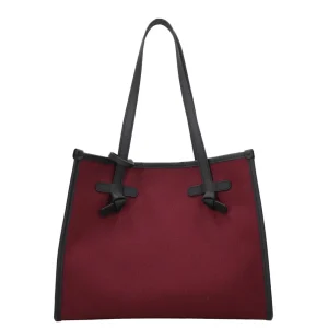 Marcella Club | Borsa a Spalla Bordeaux e Nero