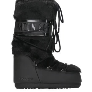 Moon Boot | Stivale MB Icon Faux Fur Nero