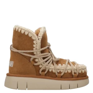 Mou | Tronchetto Bounce Boot Suede Scoubiedoo LCognac