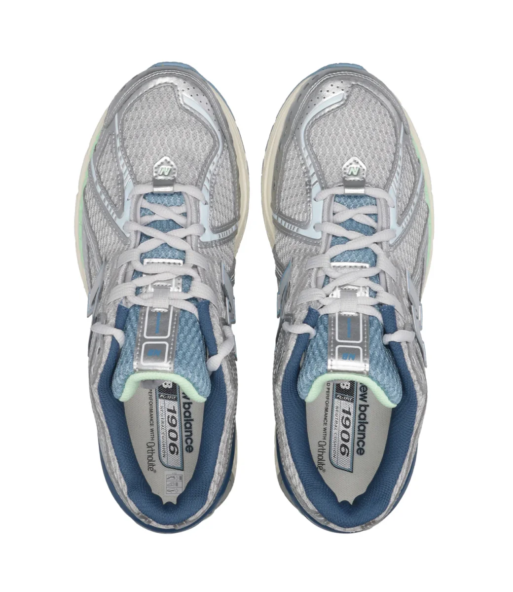 New Balance | Sneakers 1906R Argento e Celeste - immagine 6