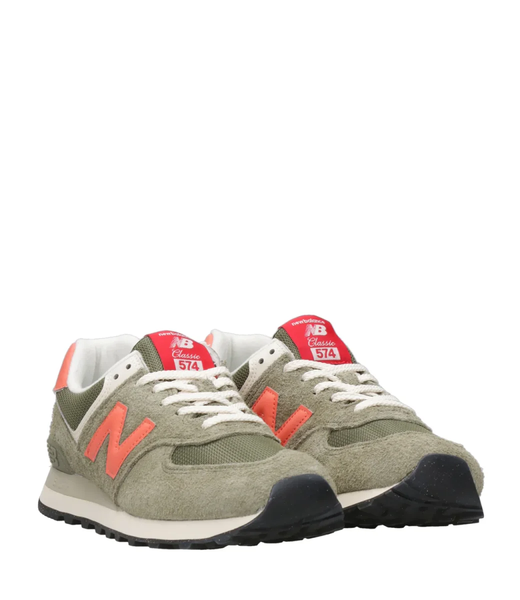 New Balance | Sneakers 574 Verde militare - immagine 3