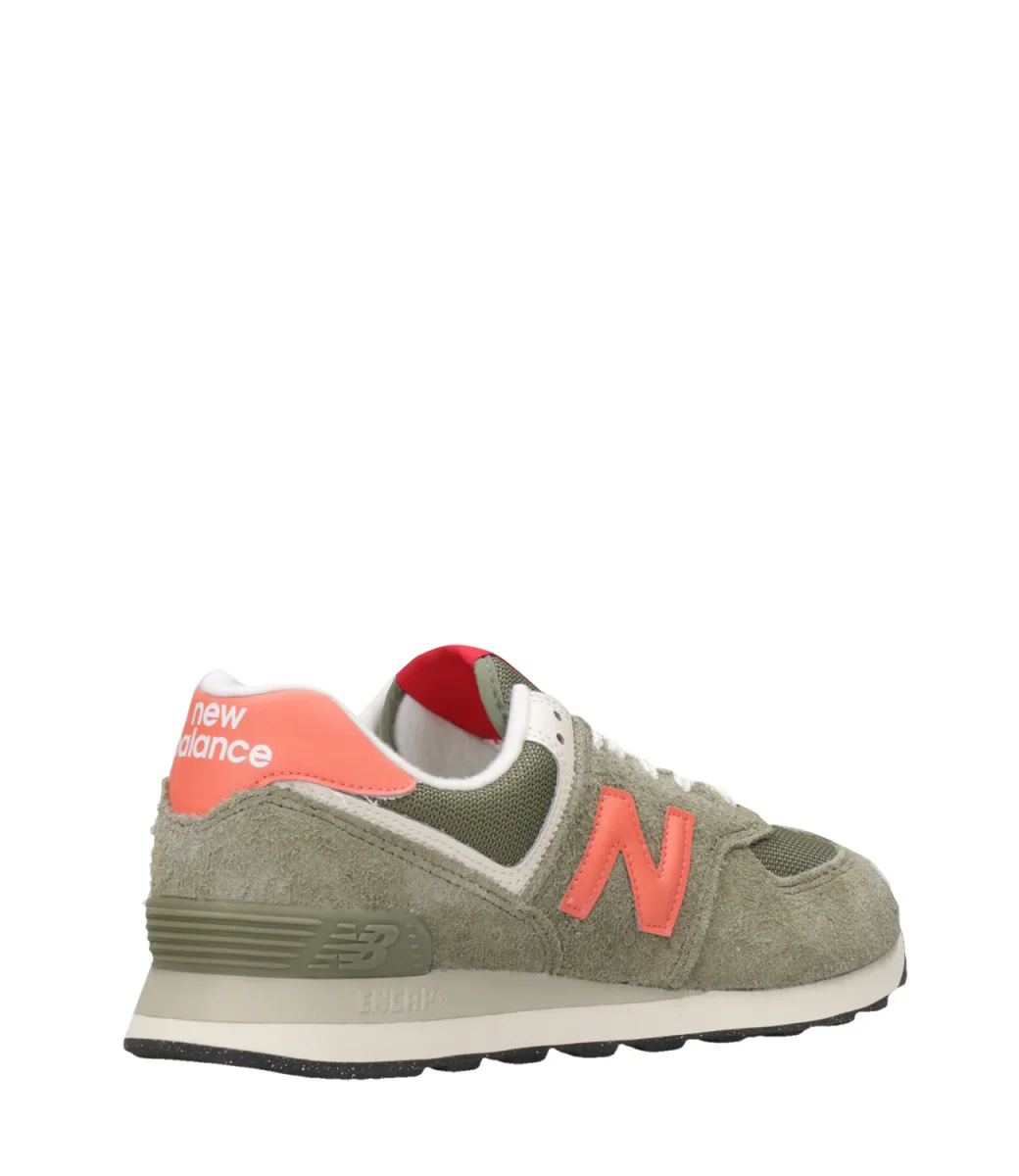 New Balance | Sneakers 574 Verde militare - immagine 4