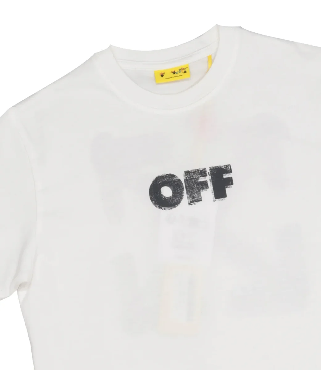 Off White Kids | T-shirt Bianco e Nero - immagine 4