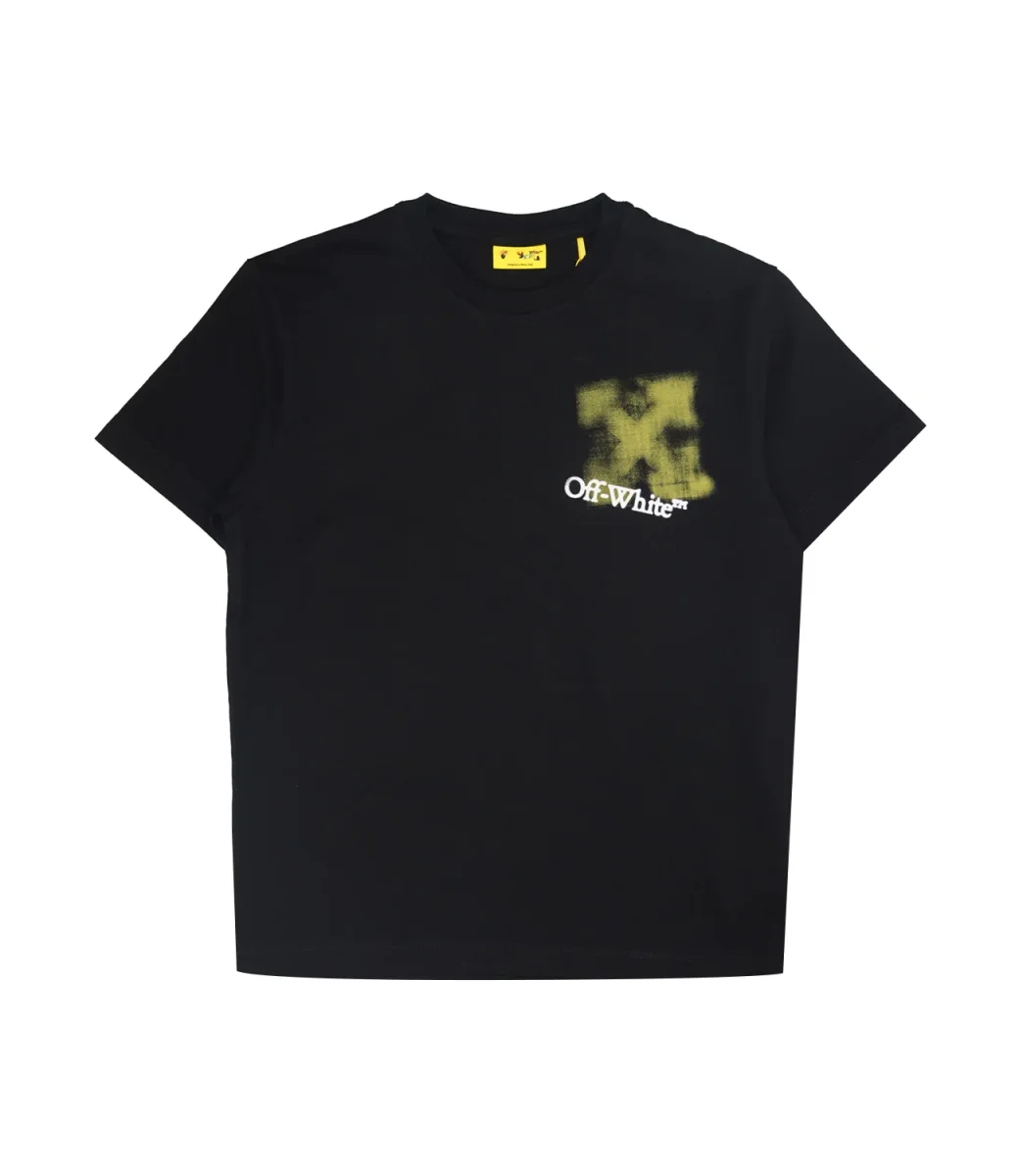 Off White Kids | T-Shirt Nero e Giallo - immagine 2