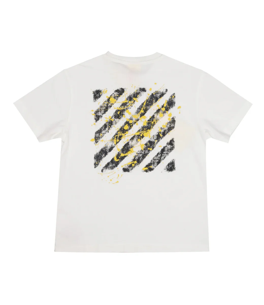 Off White Kids | T-shirt Bianco e Giallo - immagine 3