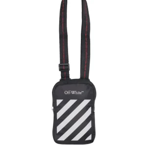 Off White Kids | Borsa a Tracolla Nero Bianco Rosso