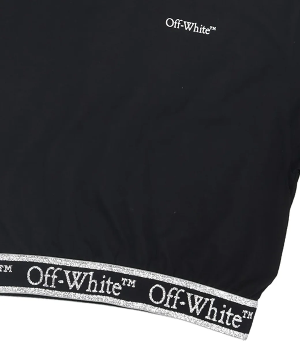 Off White Kids | T-shirt Nero e Argento - immagine 4