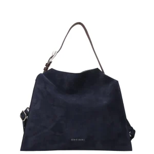 Orciani | Borsa a Spalla Trinity M Blu navy
