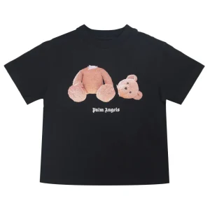 Palm Angels Kids | T-Shirt Punk Bear Nero