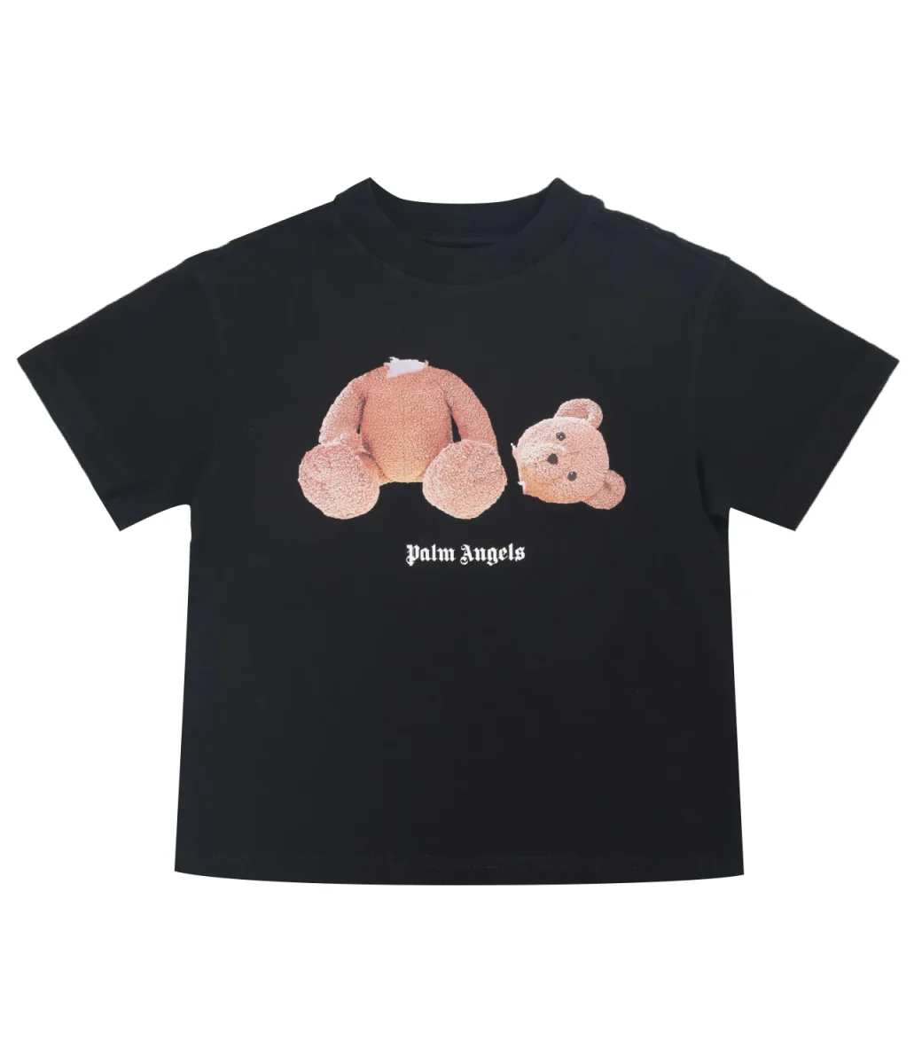 Palm Angels Kids | T-Shirt Punk Bear Nero - immagine 2