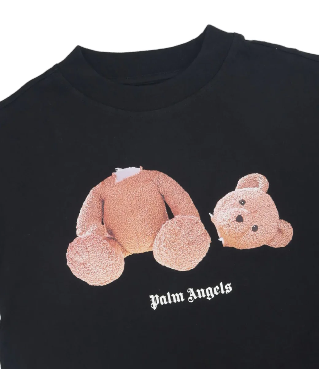 Palm Angels Kids | T-Shirt Punk Bear Nero - immagine 4