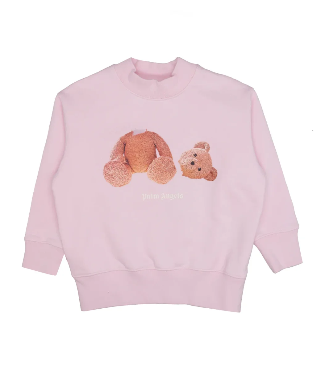 Palm Angels Kids | Felpa Palm Angels Bear Rosa - immagine 2