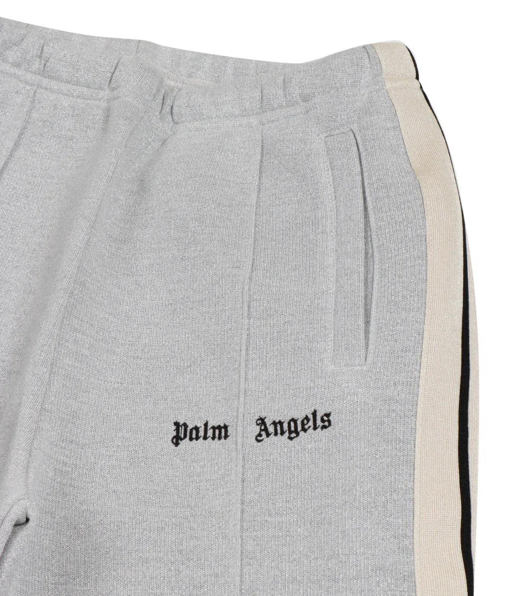 Palm Angels Kids | Pantalone Lurex Track Argento - immagine 4