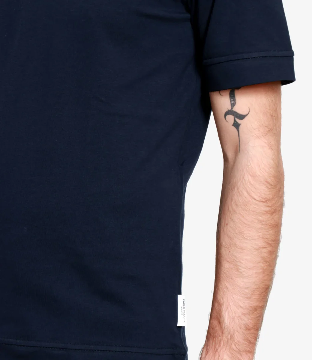 Paolo Pecora | T-Shirt Blu - immagine 5