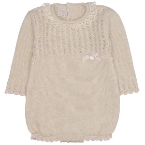 Paz Rodriguez | Pagliaccetto Alegria Marrone Chiaro e Rosa