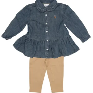 Ralph Lauren Childrenswear | Set Camicia e Pantalone Denim