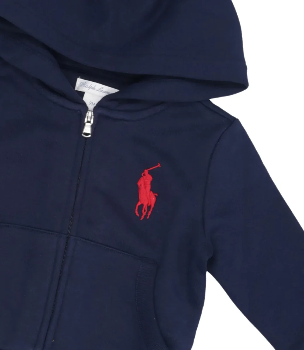 Ralph Lauren Childrenswear | Set felpa e pantalone Blu navy - immagine 4