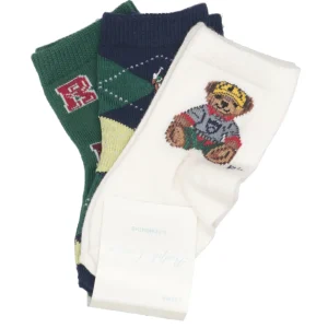 Ralph Lauren Childrenswear | Calzini Bianco Blu e Verde