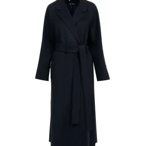 S Max Mara | Cappotto Poldo Blu notte