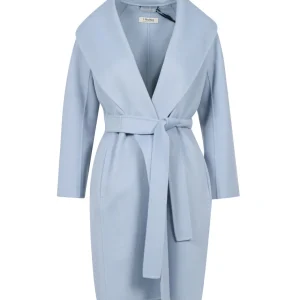S Max Mara | Cappotto Messi Celeste