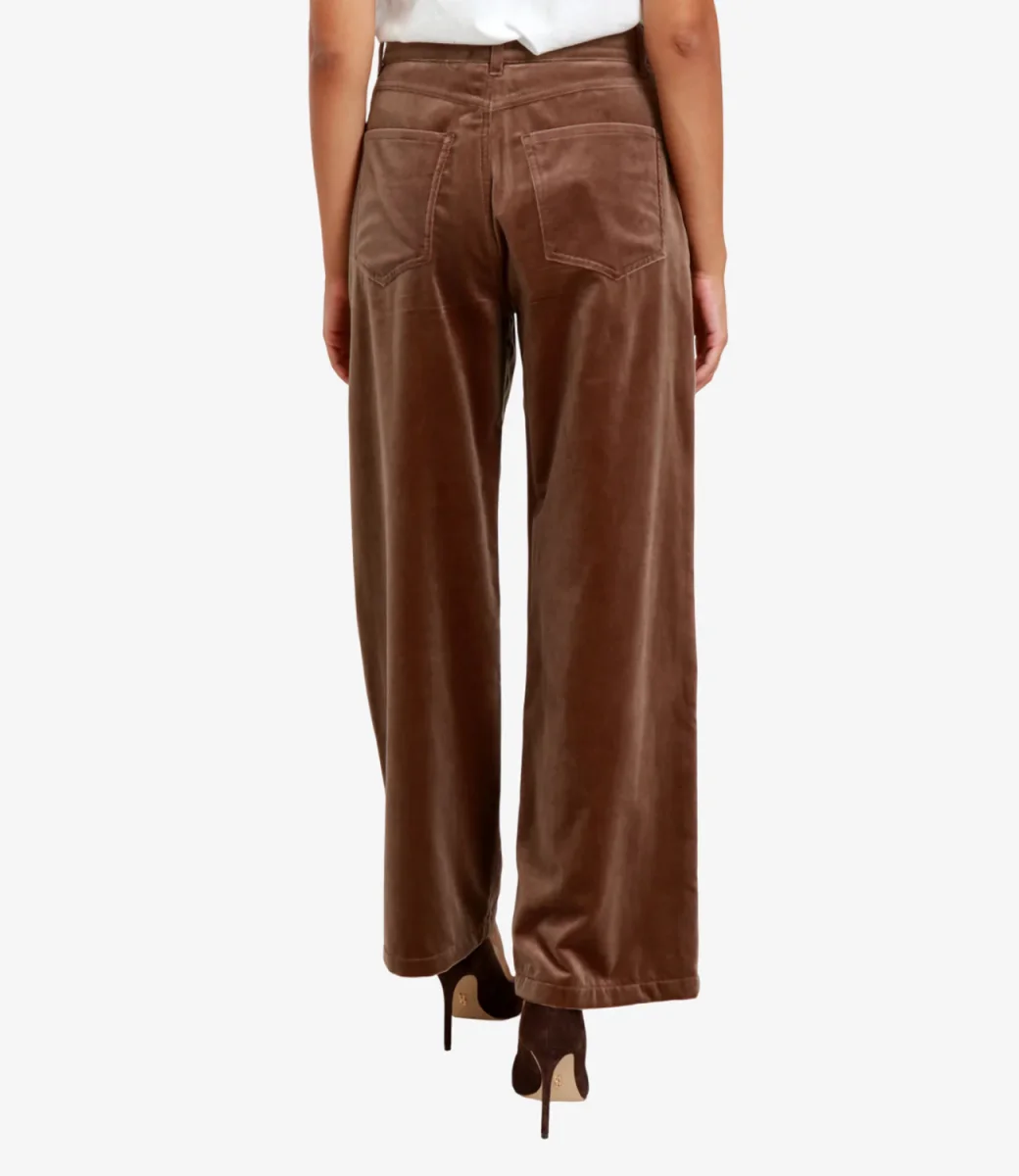S Max Mara | Pantalone Eiffel Cammello - immagine 4