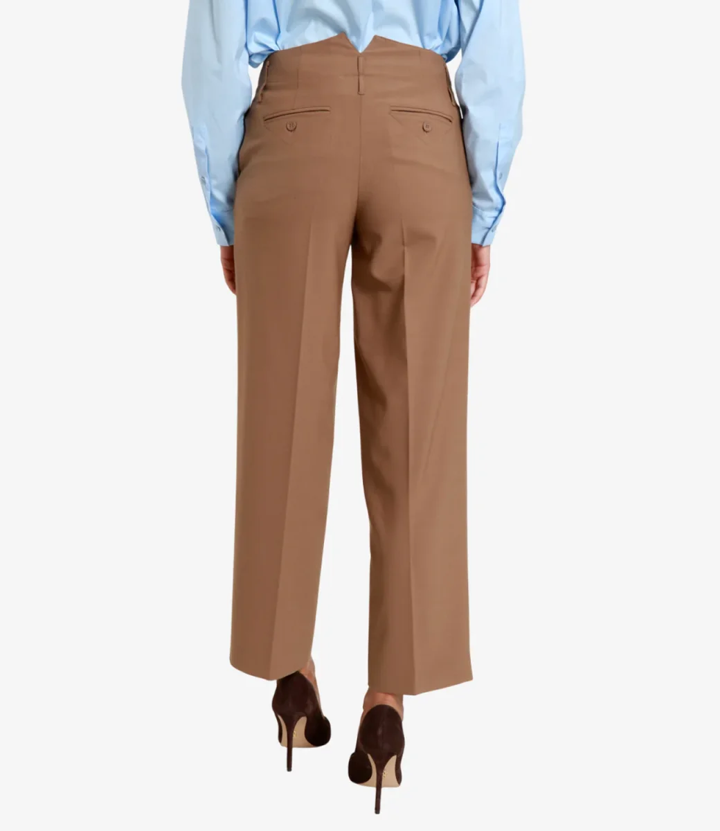 Semicouture | Pantalone Shelby Sabbia - immagine 4