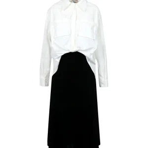 Semicouture | Abito Mayara Bianco e Nero