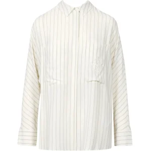 Semicouture | Camicia Tiffany Bianco Grigio