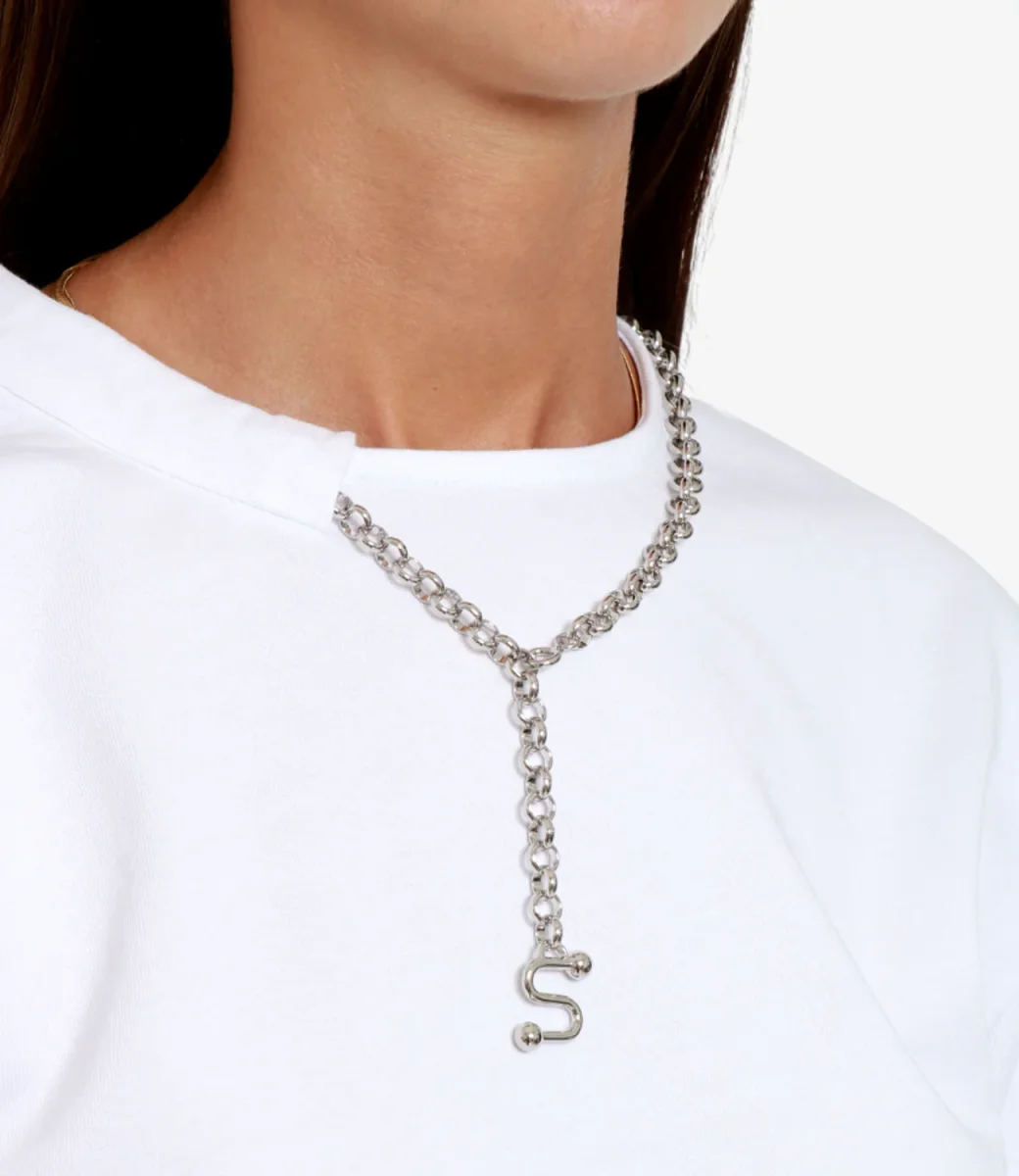 Sportmax | T-Shirt Oblato Bianco Ottico - immagine 5