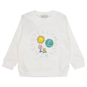 Stella McCartney Kids | Felpa Avorio