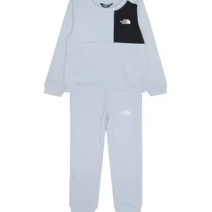 The North Face Kids | Set Felpa e Pantalone Perf Fleece Celeste e Nero