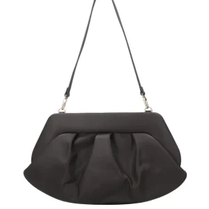 Themoirè | Clutch Emera Satin Nero