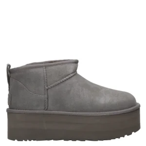 UGG | Tronchetto W Classic Ultra Mini Platform Carbone