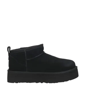 UGG Kids | Tronchetto Classic Ultra Mini Platform Nero