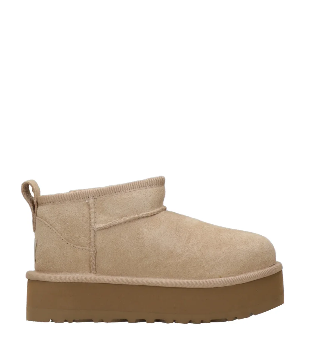 UGG Kids | Tronchetto Classic Ultra Mini Platform Sabbia - immagine 2
